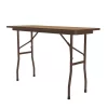 Correll CF Melamine Folding Tables 18x48 Medium Oak