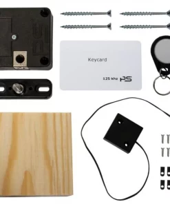 Invisidoor RFID Electronic Locking System for Bookcase