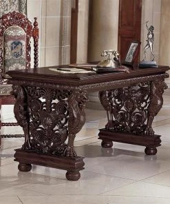 Design Toscano Effingham Gryphon Library Table