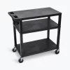 Luxor 3 Flat Shelves & Black Presentation Station