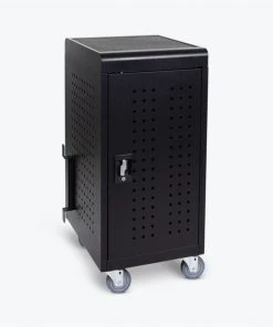Luxor LLTM24-B 24 Tablet/Chromebook Charging Cart