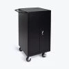 Luxor Black 18 Laptop Computer Charging Cart