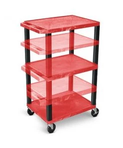 Luxor RED 16-42" ADJ TFY W/BLK LEG