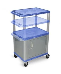 Luxor BLUE 26-42" NICKEL CAB & LEGS