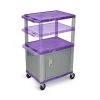 Luxor PURPLE 26-42" NICKEL CAB & LE