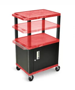 Luxor RED 26-42" BLK CAB TFY 4"