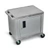 Luxor GRAY 26" nickel cabinet