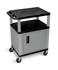 Luxor BLACK 34" TUFFY W/NICKEL CABIN