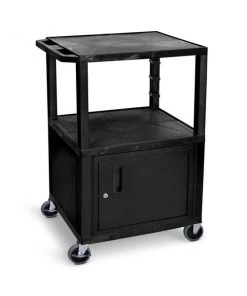 Luxor BLK 42" BLK CABINET TFY W/ 4"