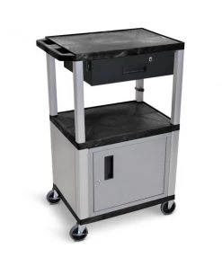 Luxor BLACK 42" TFY W/CABINET & DRA