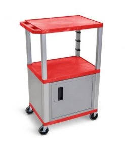 Luxor RED 42" TUFFY CART W/ELECTRIC