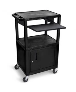 Luxor BLACK 42" PRESENTATION CART
