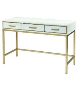 Elk Home Sands Point Desk - 3 Drawer Cream