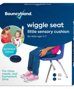 Bouncyband Little Wiggle Seat Sensory Cushion, Blue