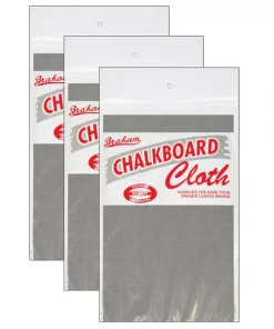 Braham Chalkboard Cloth, 15" x 36", PK3
