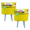 C-Line Small Chair Cubbie, 12in, Sunny Yellow, PK2