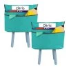 C-Line Standard Chair Cubbie, 14in, Seafoam Green, PK2
