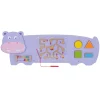 Learning Advantage Three Activity Wall Panel, Hippo