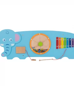 Learning Advantage Three Activity Wall Panel, Elephant