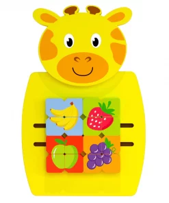 Learning Advantage Single Activity Wall Panel, Giraffe
