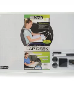 Promarx EzDesk Multi-Function Lap Desk w/Graph Ruling, Adjustable Tablet Dock