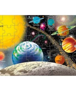 Melissa & Doug Solar System Floor Puzzle, 24in x 36in, 48 Pieces