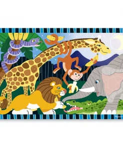 Melissa & Doug Safari Social Floor Puzzle