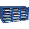 Pacon Classroom Keepers® Mailbox, 15-Slot, Blue, 16.38H x 31.5W x 12.88D