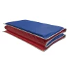 Basic KinderMat, 1in. Thick, Red/Blue with Gray Binding