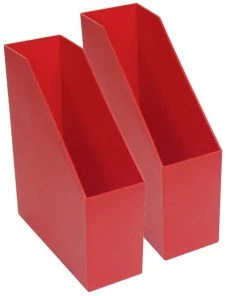 Romanoff Magazine File, Red, PK2