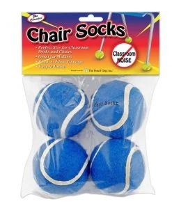 The Pencil Grip Chair Socks, Blue, PK144