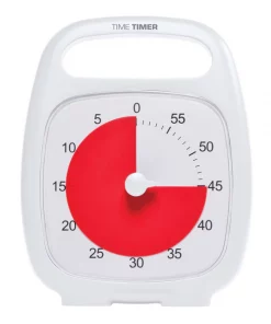 Time Timer PLUS®, 60 Minute, White