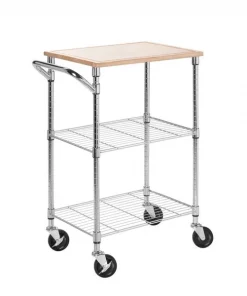 Honey Can Do Cart W/Cutbrd 3Tier