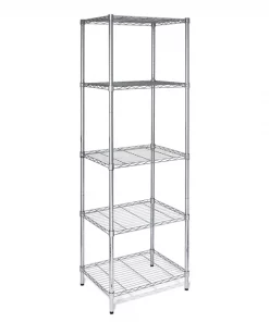 Honey Can Do Shelf Unit 5-Tier Chrm