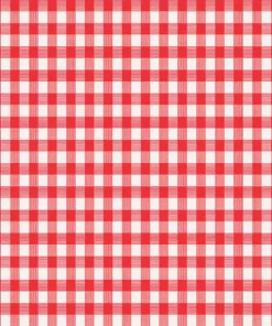 Magic Cover TABLECLOTH R/W CHK52X52""