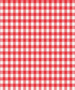 Magic Cover TABLECLOTH R/W CHK54""RND