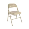 Cosco Antique Linen Vinyl Folding Chair