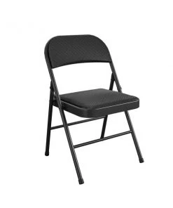 Cosco Black Fabric Folding Chair