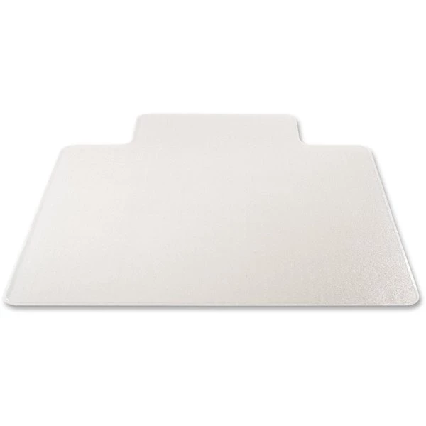Deflecto Frequent Use Chair Mat, Med Pile Carpet, Flat, 45x53, Wide Lip, Clear - Image 5