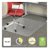 Deflecto Occasional Use Chair Mat, Low Pile Carpet, Roll, 46 x 60, Rect, Clear