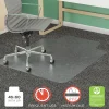 Deflecto Frequent Use Chair Mat, Med Pile Carpet, 46 x 60, Wide Lipped, Clear