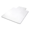 Deflecto Antimicrobial Chair Mat, Rectangular, 48 x 36, Clear