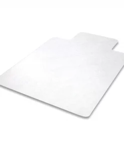 Deflecto Antimicrobial Chair Mat, Rectangular, 48 x 36, Clear