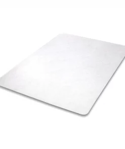 Deflecto Antimicrobial Chair Mat, Rectangular, 45 x 53, Clear