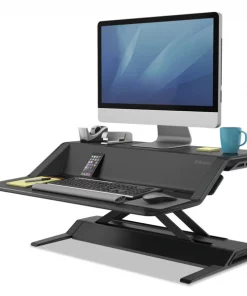 Fellowes 32.75" W, 22.5" H, Black