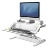 Fellowes 32.75" W, 22.5" H, White, Plastic; Steel