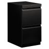 Hon Efficiencies Mobile File/File Pedestal, 15w x 19.88d x 28h, Black