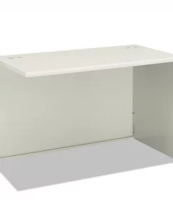 Hon Return Shell, 48" W, 29.5" H, Silver Mesh/Light Gray, Steel