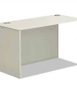 Return Shell, 60" W, 29.5" H, Silver Mesh/Light Gray, Honeycomb; Steel