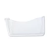 Rubbermaid Unbreakable Single Pocket Wall File, Letter, Clear